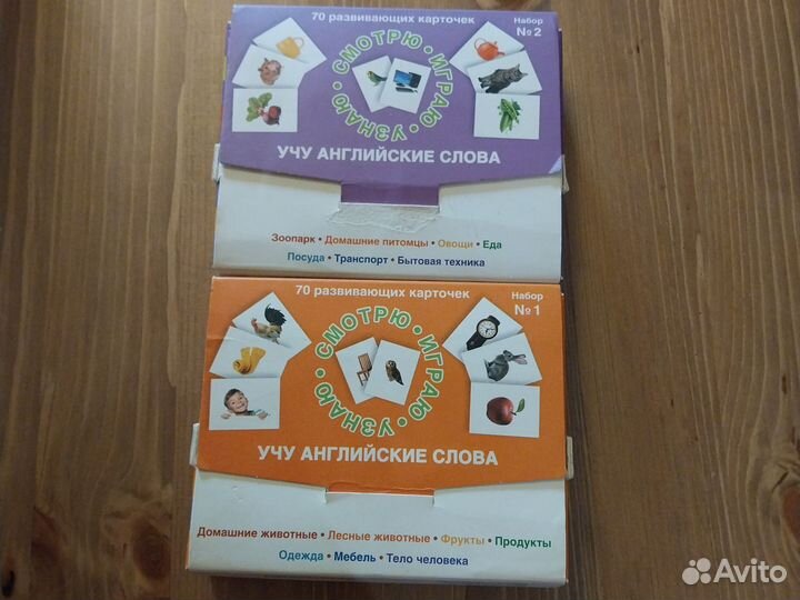 Карточки для изучения английского языка