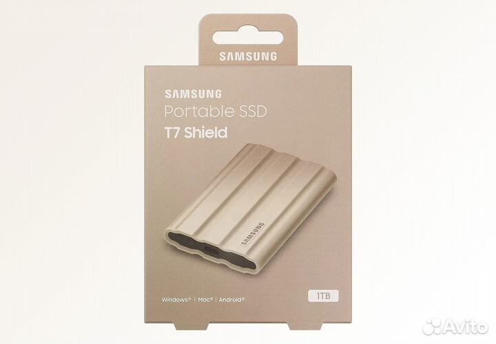 Внешний SSD Samsung T7 Shield USB 3.2 USB-C 1Tb (Б