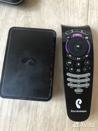 TV приставка и wifi модем Ростелеком