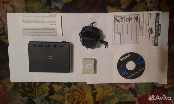 Adsl модем Dlink 2300U (2500U)