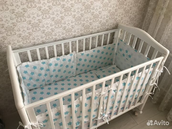 Детская кроватка качалка