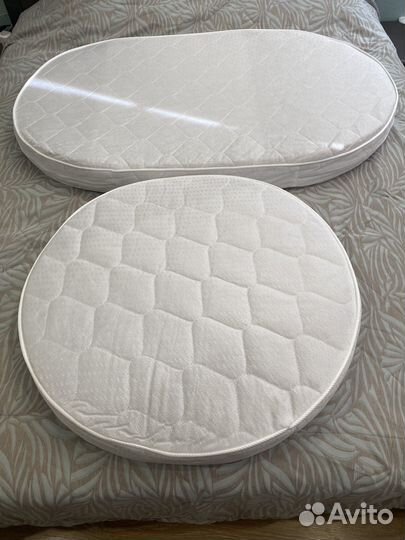Матрас детский круглый и овальный