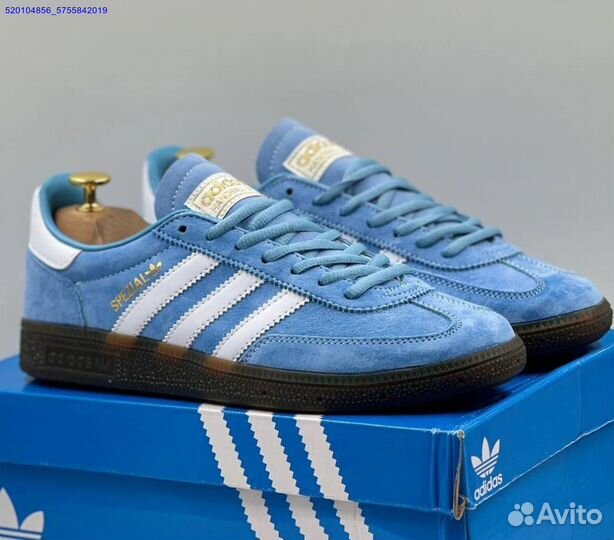 Кроссовки Adidas Spezial Blue (Арт.91285)