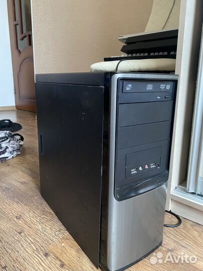 Корпус с блоком питания 500w