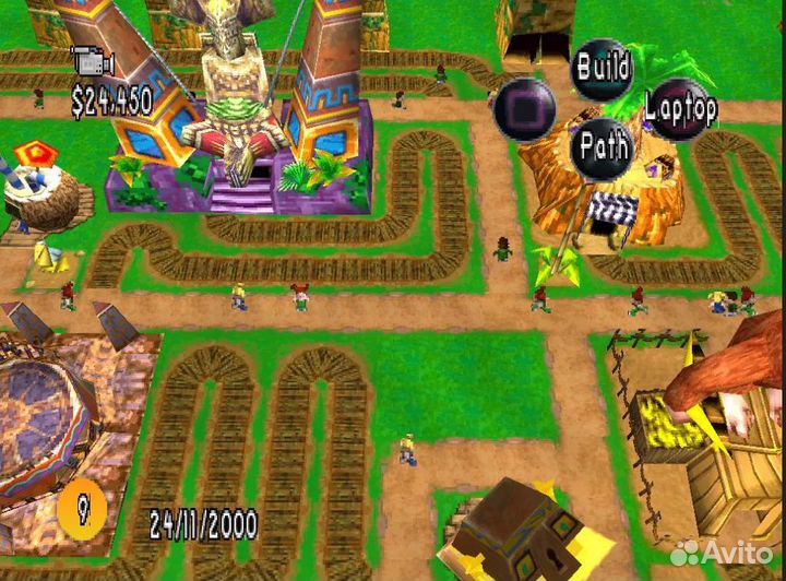 Theme Park World (PS1) Б/У