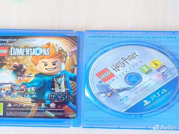 Lego harry potter collection ps4 диск