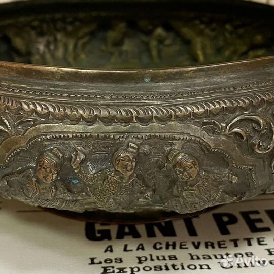 Ритуальная китайская чаша антиквариат