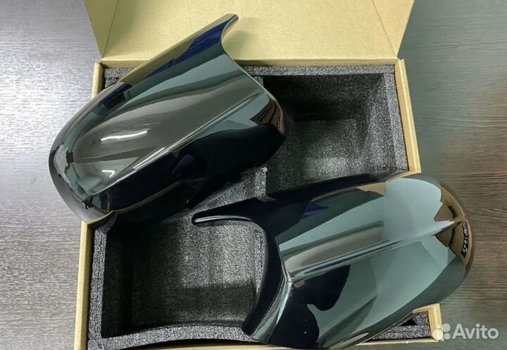 Накладки на зеркала BMW E92 E90 E87 рест, М стиль