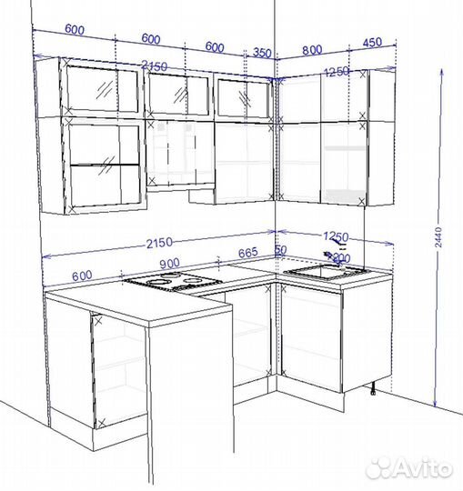 Кухни на заказ