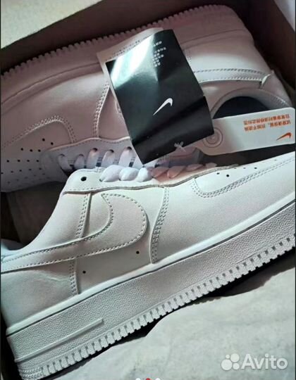 Кроссовки Nike air force 1 белые