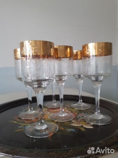 Хрустальные фужеры