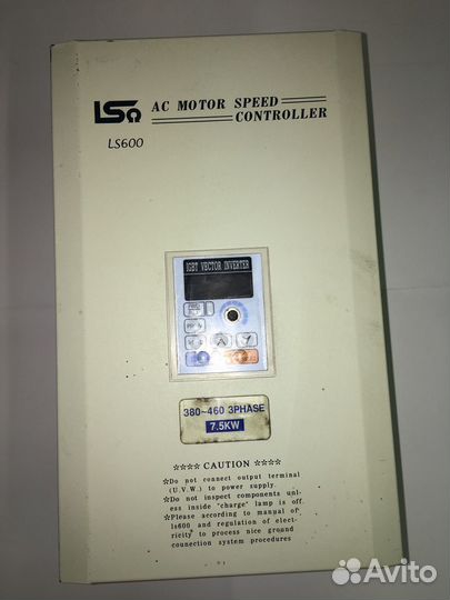 Преобразователь частоты (инвертор) 7,5 квт