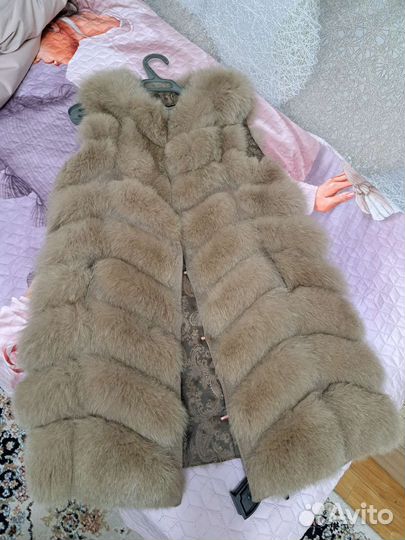 Жилетка меховая натуральная