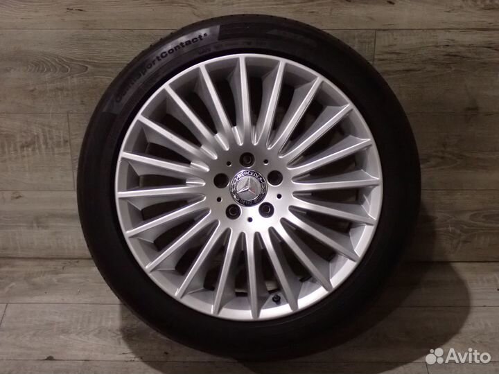 Комплект оригинальных колес Mercedes W222 R19 лето