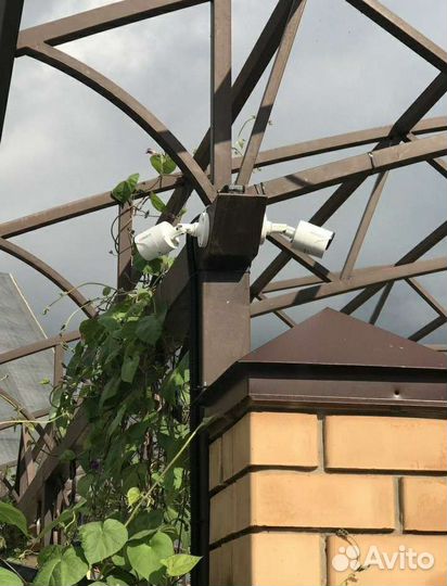 Камера видеонаблюдения, монтаж камер