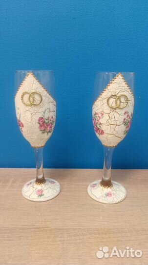 Бокалы свадебные