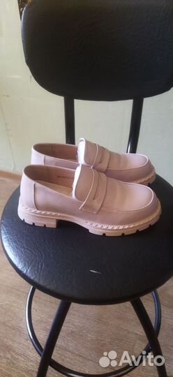 Лоферы женские 38 размер натуральная кожа