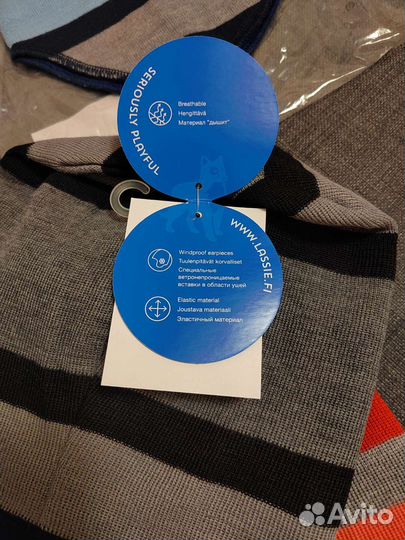 Шапка/шлем Lassie деми/зима новая мальчик/девочка