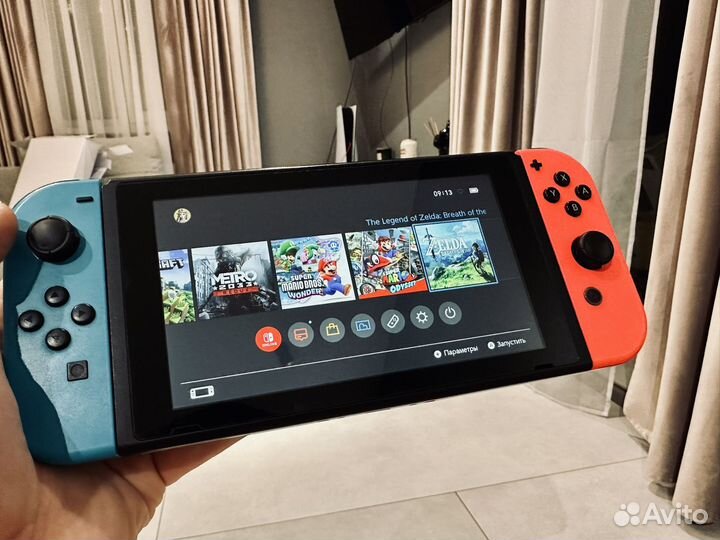 Nintendo switch V2 прошитая / любые игры