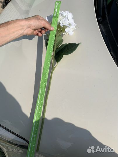 Искусственные цветы гортензии, пионы