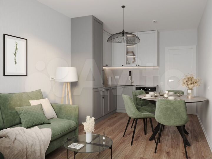 Квартира-студия, 20,1 м², 7/25 эт.