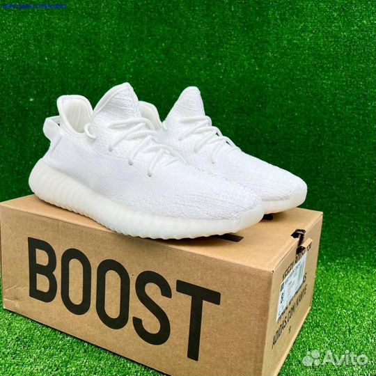 Adidas Yezzy Boost 350 White (Арт.69482)