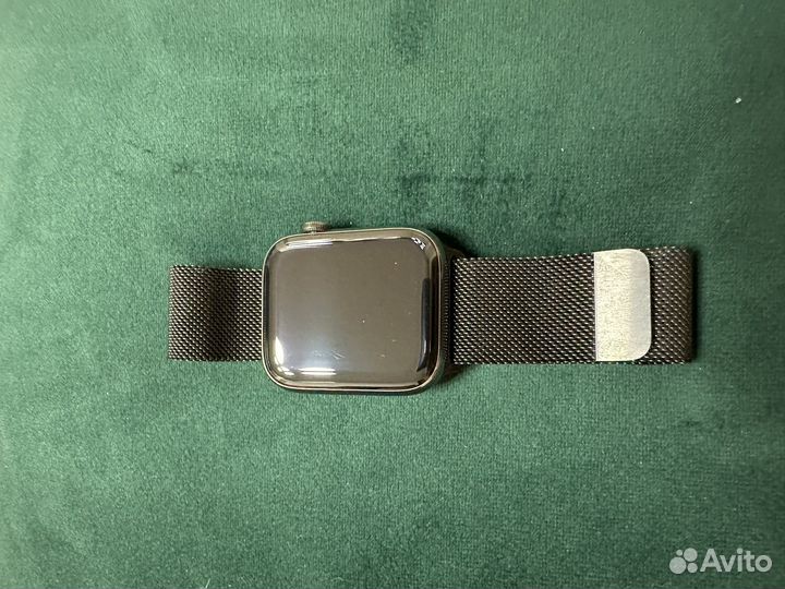 Apple watch 6 stainless steel black