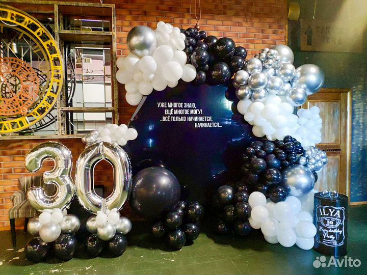 Фотозона с шарами