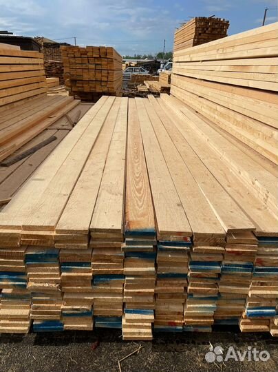 Доска обрезная 50х150х6000мм