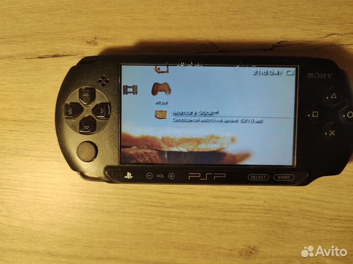 Sony PSP e 1008 прошитая