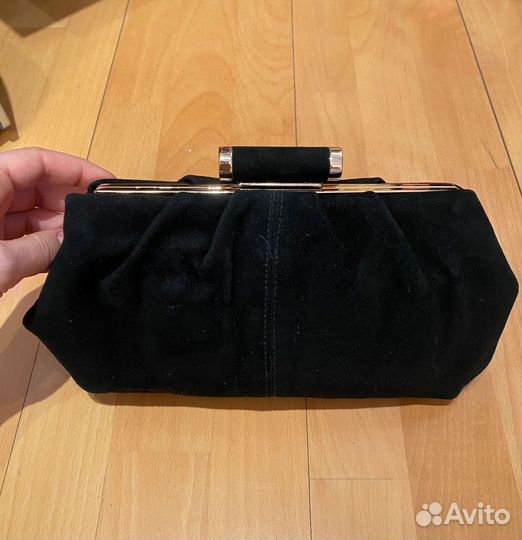 Сумка клатч замшевая новая Alla Pugacheva