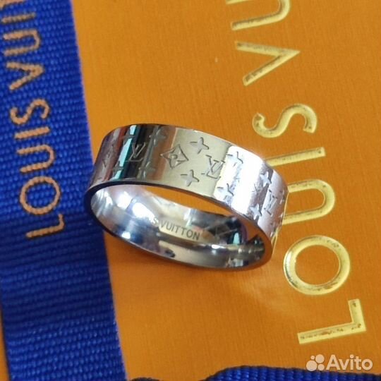 Louis Vuitton Луи Виттон кольцо премиум унисекс