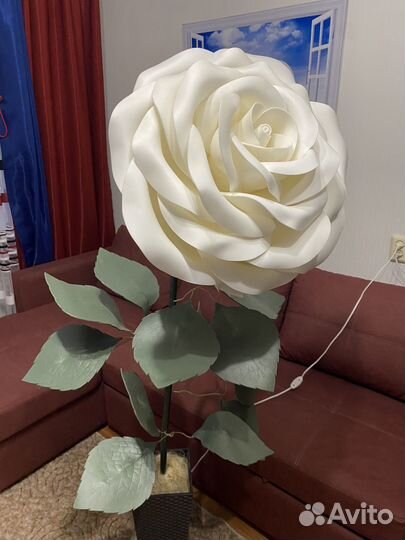 Светильник напольный цветы