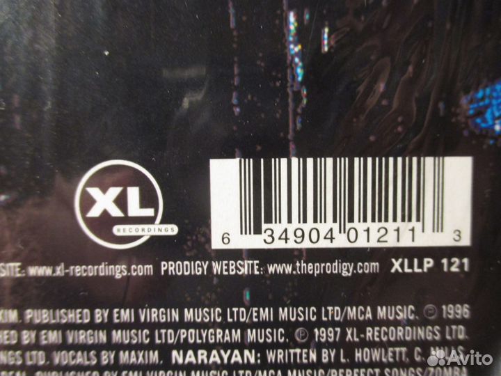 Пластинки винил the Prodigy