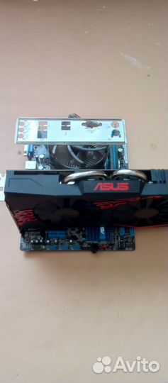 Материнская плата 1155 с процессором i5