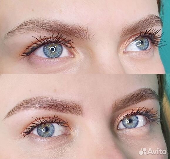 Модель на брови