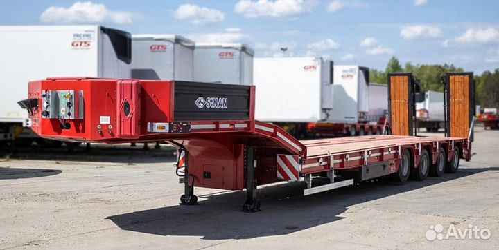 Полуприцеп трал (тяжеловоз) Sinan Trailer ST4FLF, 2023