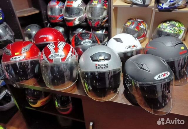 Мотошлем открытый