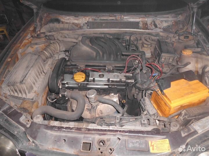 Двигатель на opel vectra b 1.6 16-кл