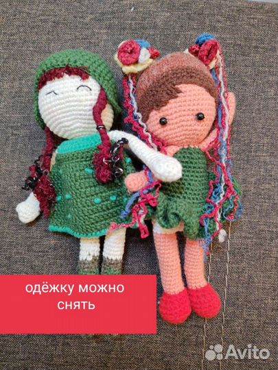 Детские игрушки вязаные ручной работы