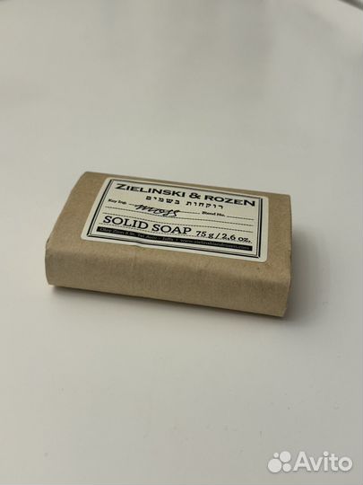 Мыло Оригинал Zielinski &Rosen Moss