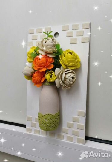 Декоративное пано (ключница)