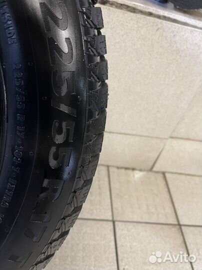 Колеса в сборе r17 зимние шип для Audi