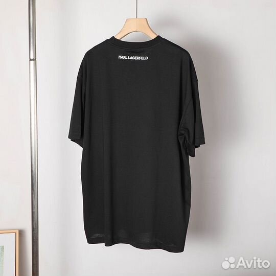 S- XL новая футболка karl lagerfeld ориг унисекс