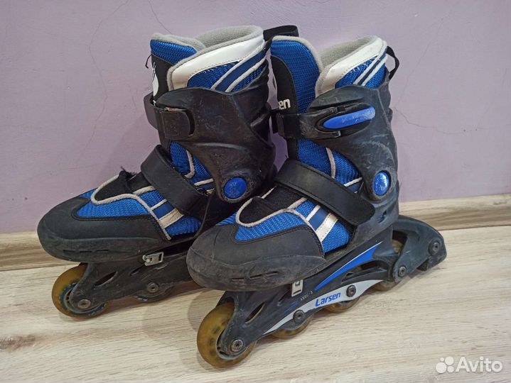Детские Роликовые коньки раздвижные Larsen