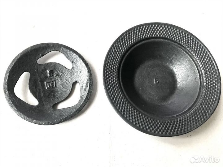 Чугун СССР Редкая Пепельн нло С Крышкой Куса Касли