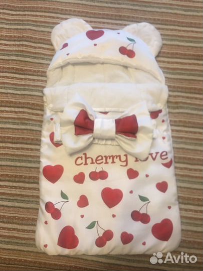 Конверт на выписку для девочки лето