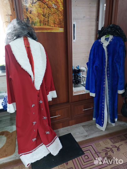 Костюм деда мороза и снегурочки