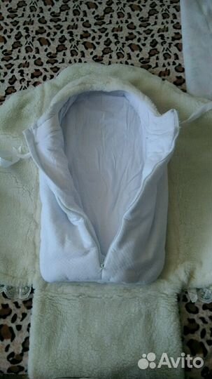 Конверт на выписку классный из овчины