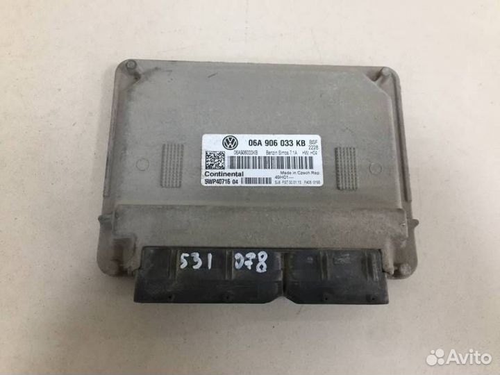 Блок управления двигателем Skoda Octavia A5 1Z- 20